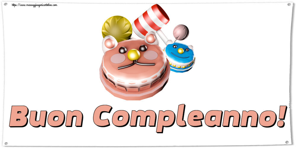 Buon Compleanno! ~ torte divertenti per bambini