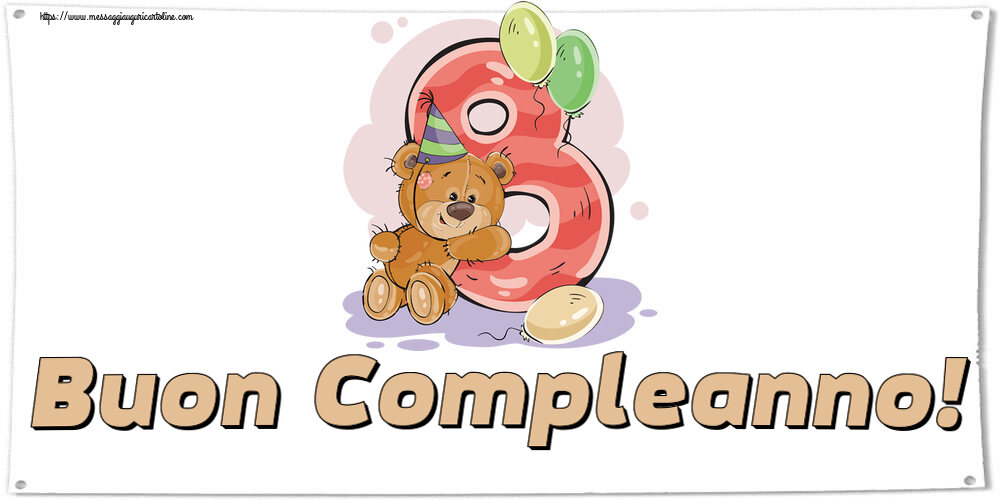 Buon Compleanno! ~ 8 anni