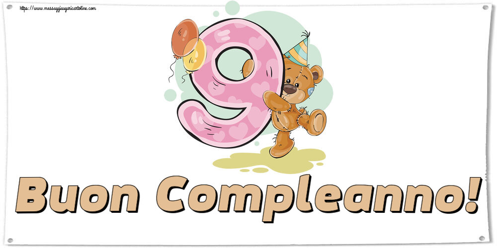 Buon Compleanno! ~ 9 anni