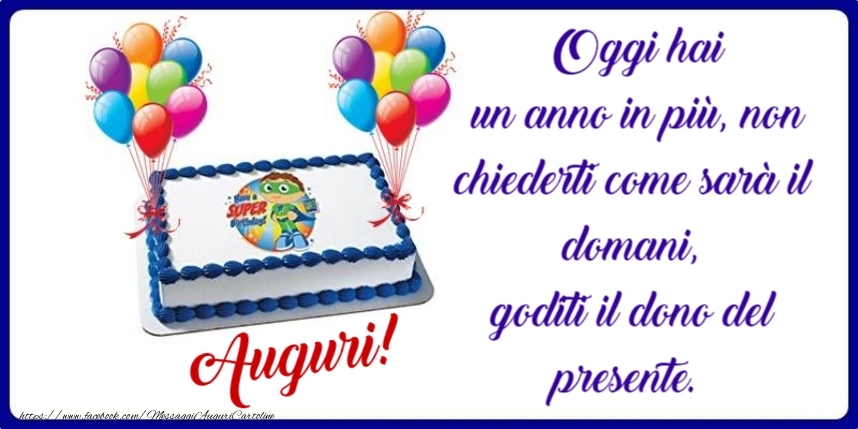 Tanti auguri di Buon Compleanno!