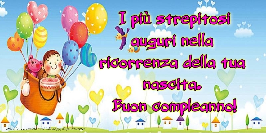 Tanti auguri di Buon Compleanno!