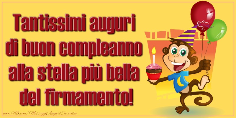 Tantissimi auguri di buon compleanno alla stella più bella del firmamento!