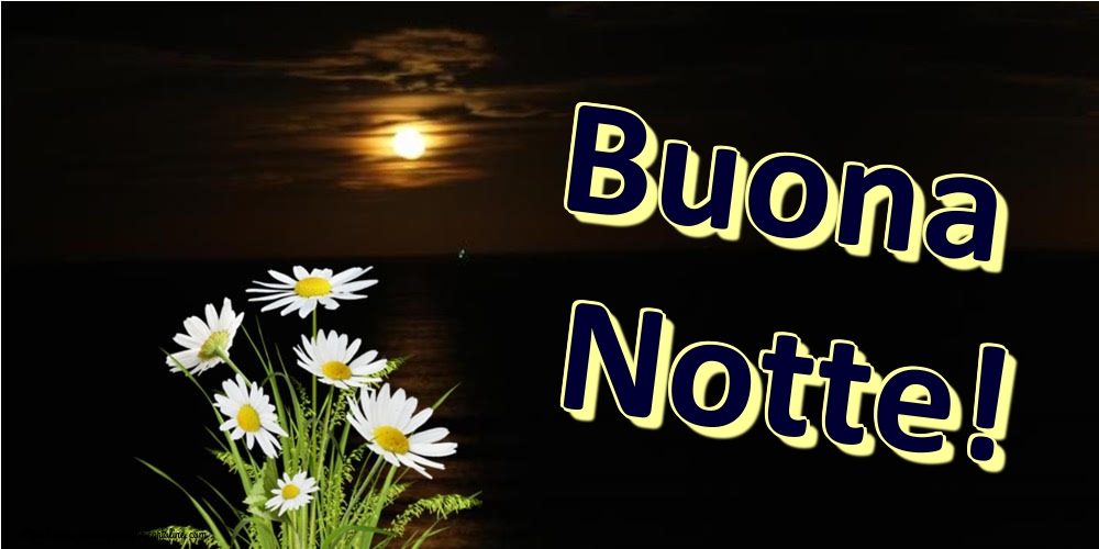 Cartoline di buonanotte - Buona Notte! - messaggiauguricartoline.com