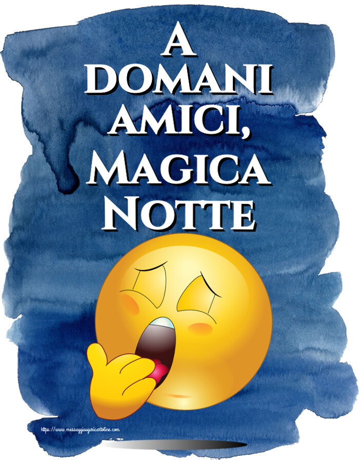 Buonanotte A domani amici, Magica Notte