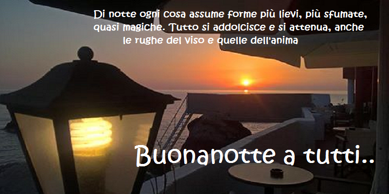 Cartoline di buonanotte - Buonanotte a tutti - messaggiauguricartoline.com