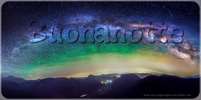 Cartoline di buonanotte - Buonanotte - messaggiauguricartoline.com