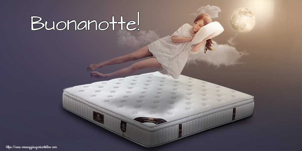 Cartoline di buonanotte - Buonanotte! - messaggiauguricartoline.com