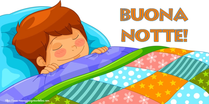 Cartoline di buonanotte - Buona Notte! - messaggiauguricartoline.com