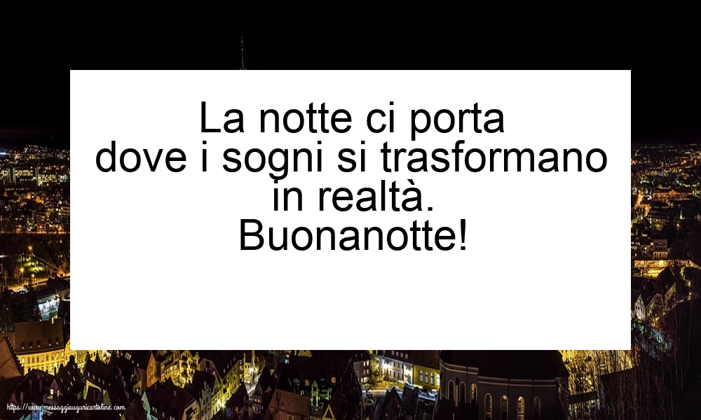 Buonanotte!