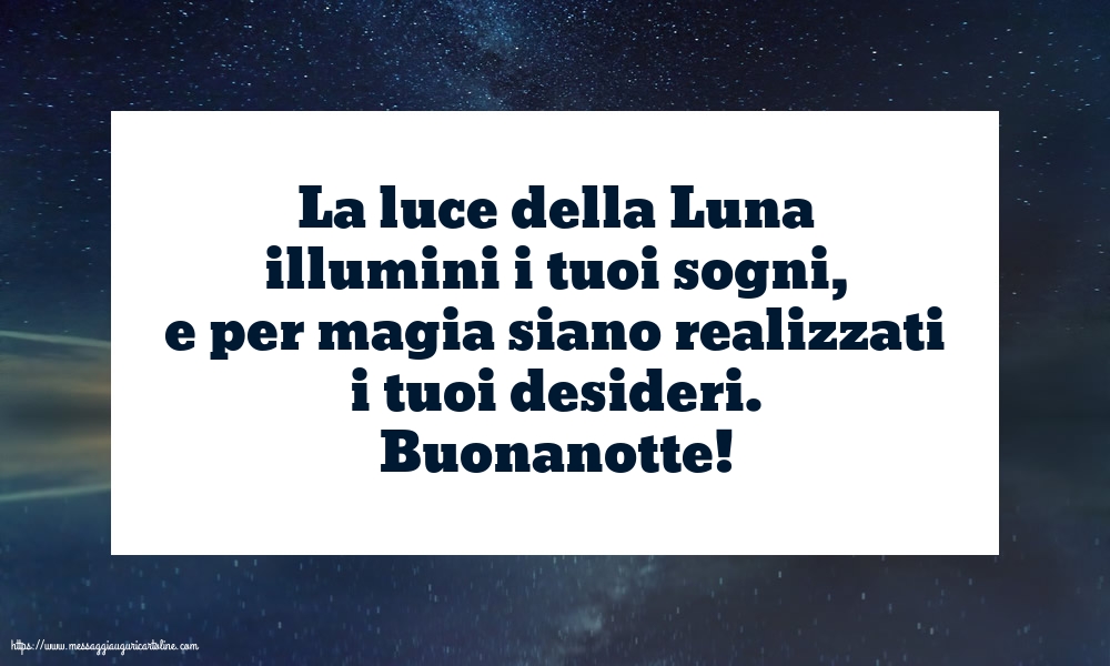 Buonanotte Buonanotte!