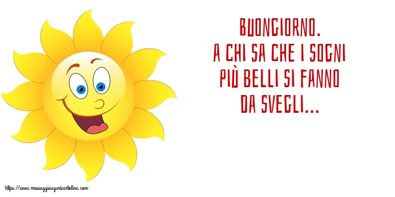 Buongiorno Buongiorno.