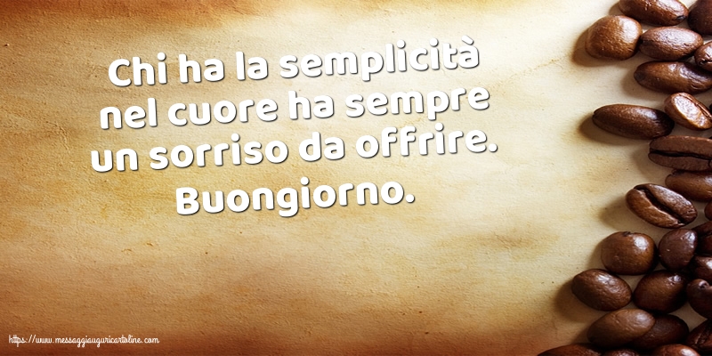 Buongiorno Buongiorno.