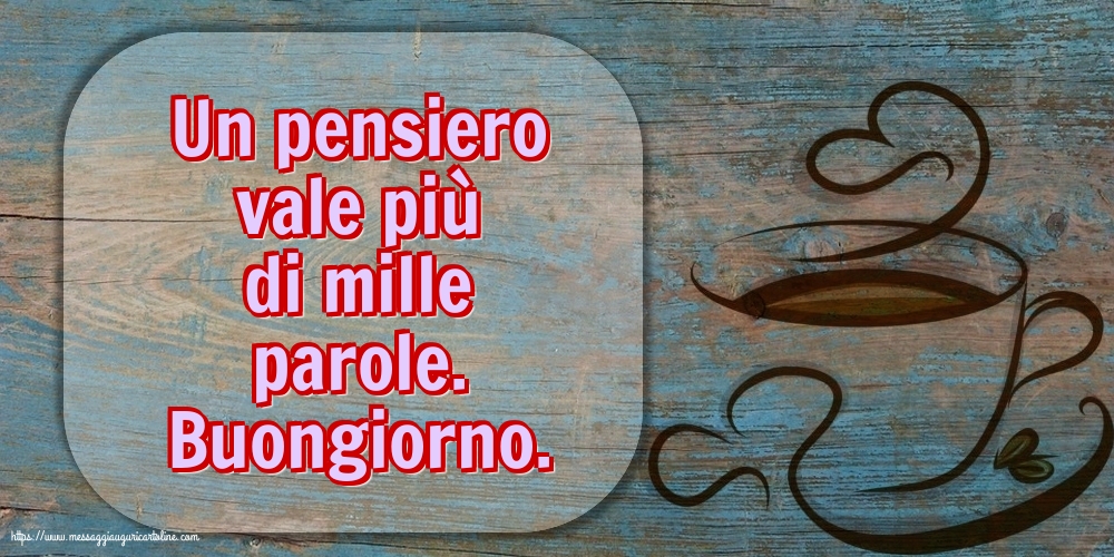 Buongiorno Buongiorno.