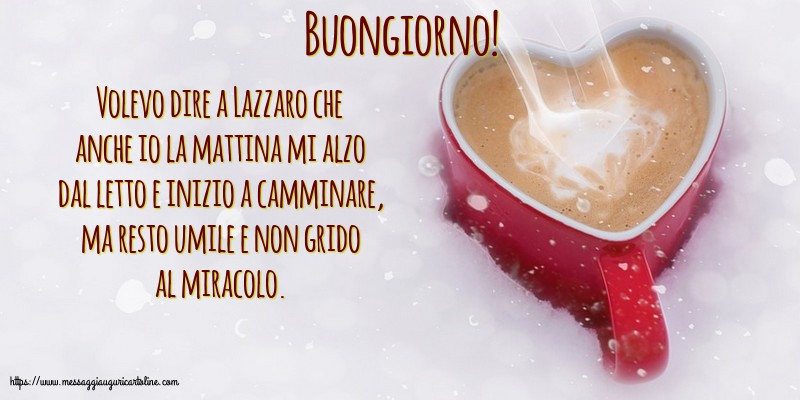Buongiorno!