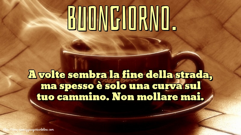 Buongiorno.
