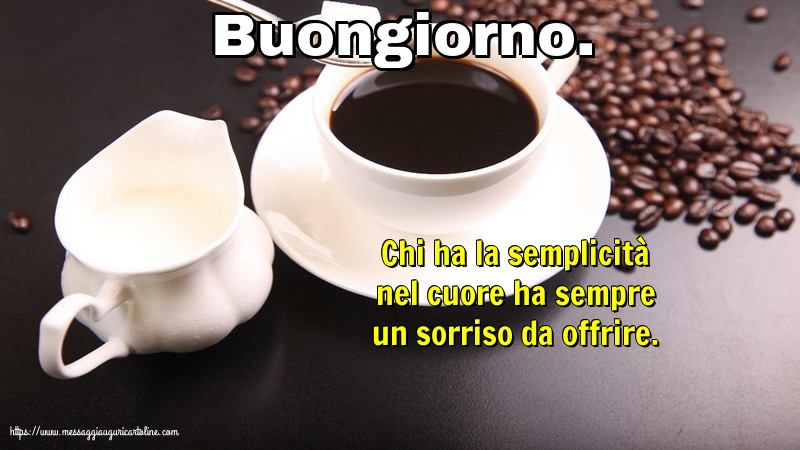 Buongiorno.