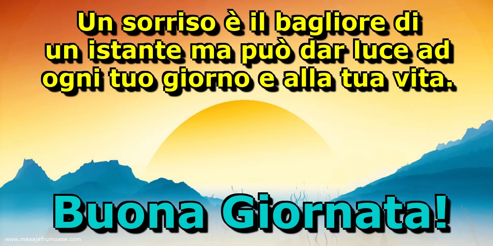 BUONA GIORNATA!