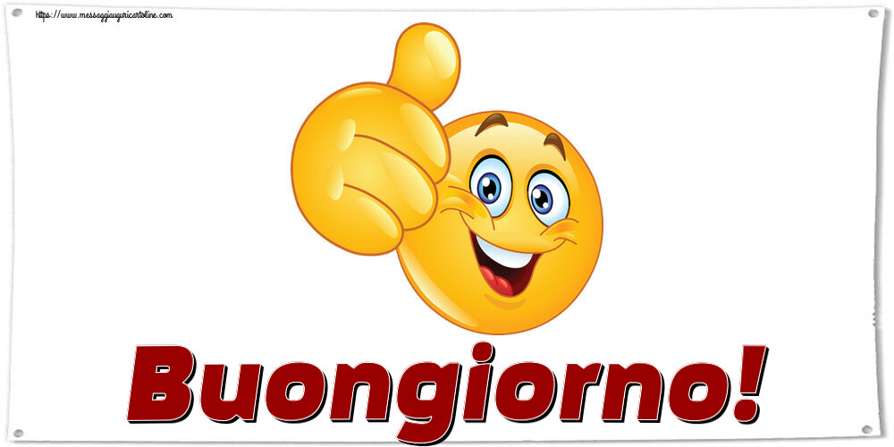 Buongiorno! ~ emoticoana Like