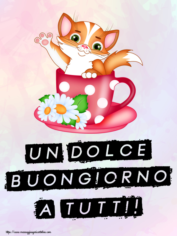 Un Dolce Buongiorno a Tutti!