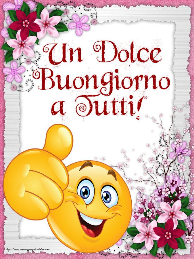 Buongiorno Un Dolce Buongiorno a Tutti! ~ emoticoana Like