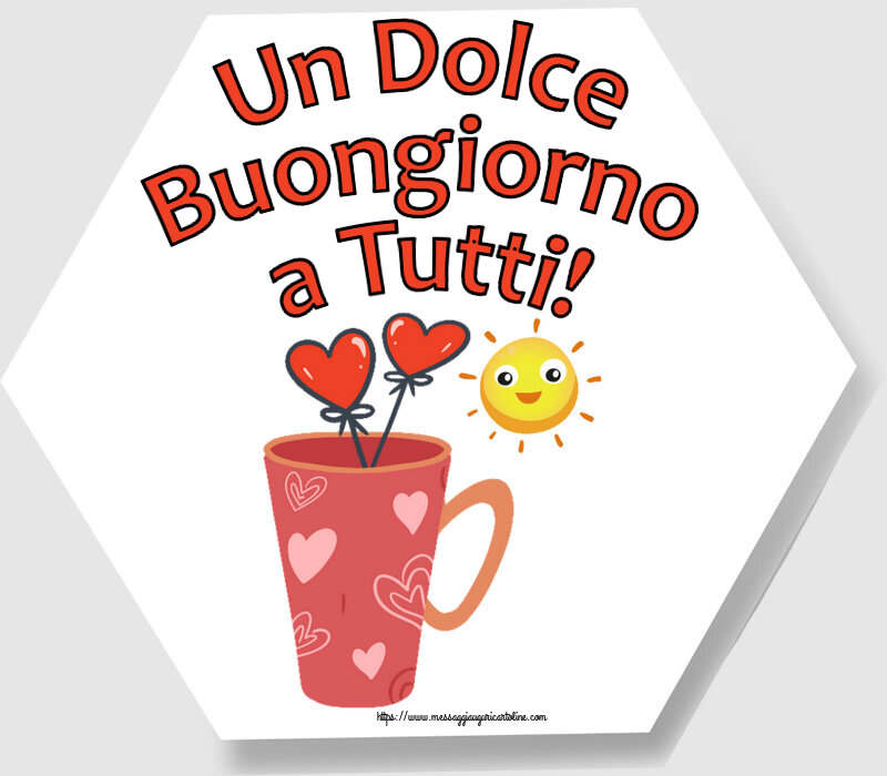Un Dolce Buongiorno a Tutti! ~ caffè del mattino