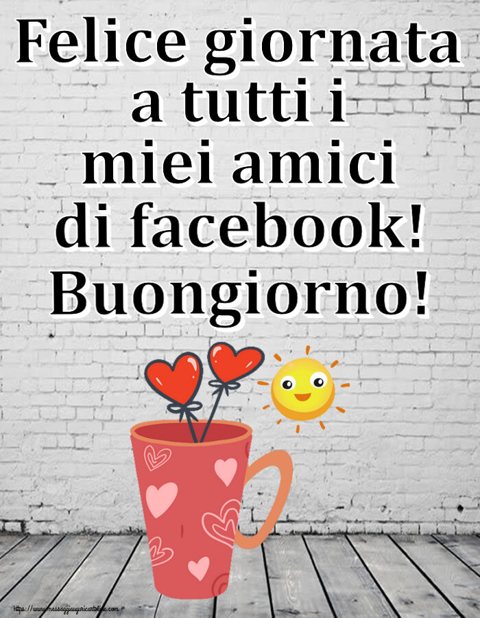 Felice giornata a tutti i miei amici di facebook! Buongiorno! ~ caffè del mattino