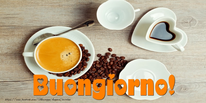 Cartoline di buongiorno - Buongiorno! - messaggiauguricartoline.com