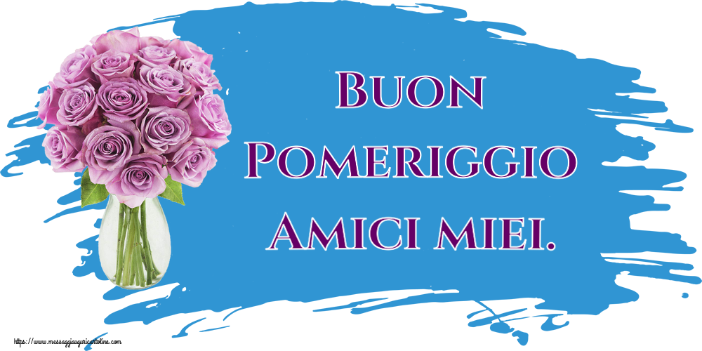 Buon Pomeriggio Amici miei. ~ rose viola in vaso