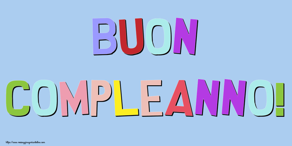 Buon Compleanno!