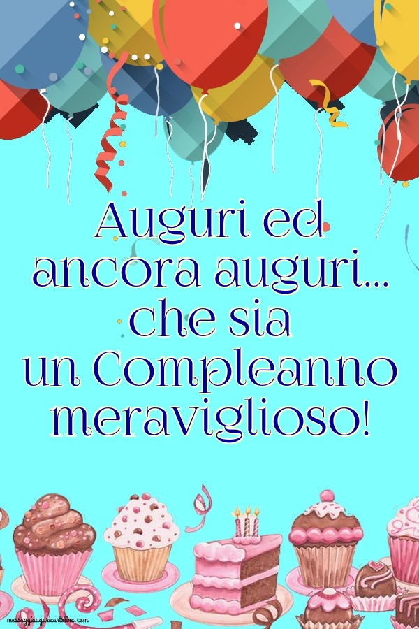 Compleanno meraviglioso