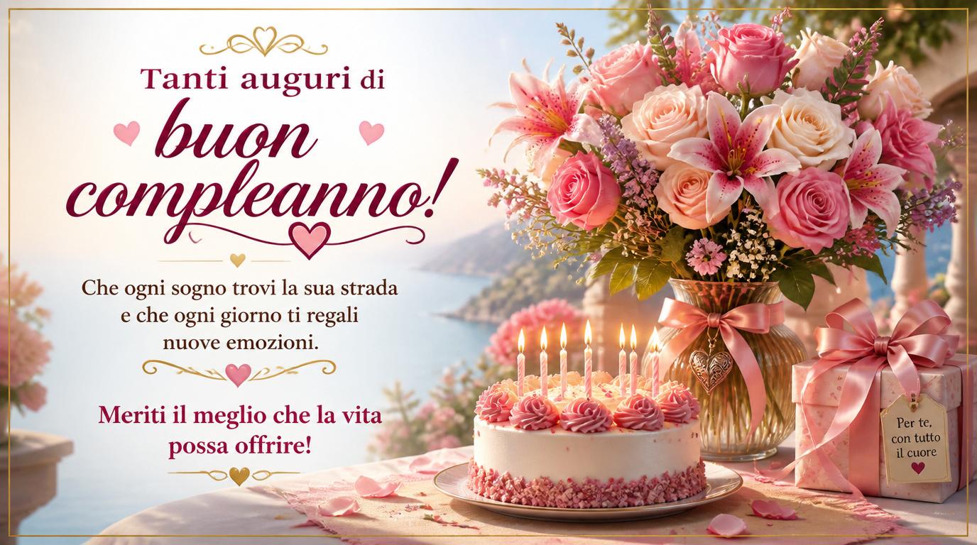 Cartoline di compleanno - Tanti auguri di buon compleanno - messaggiauguricartoline.com