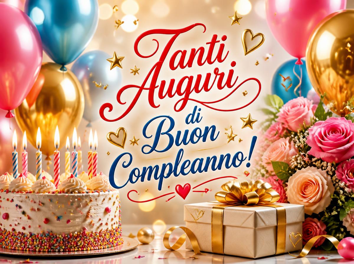 Tanti Auguri di Buon Compleanno