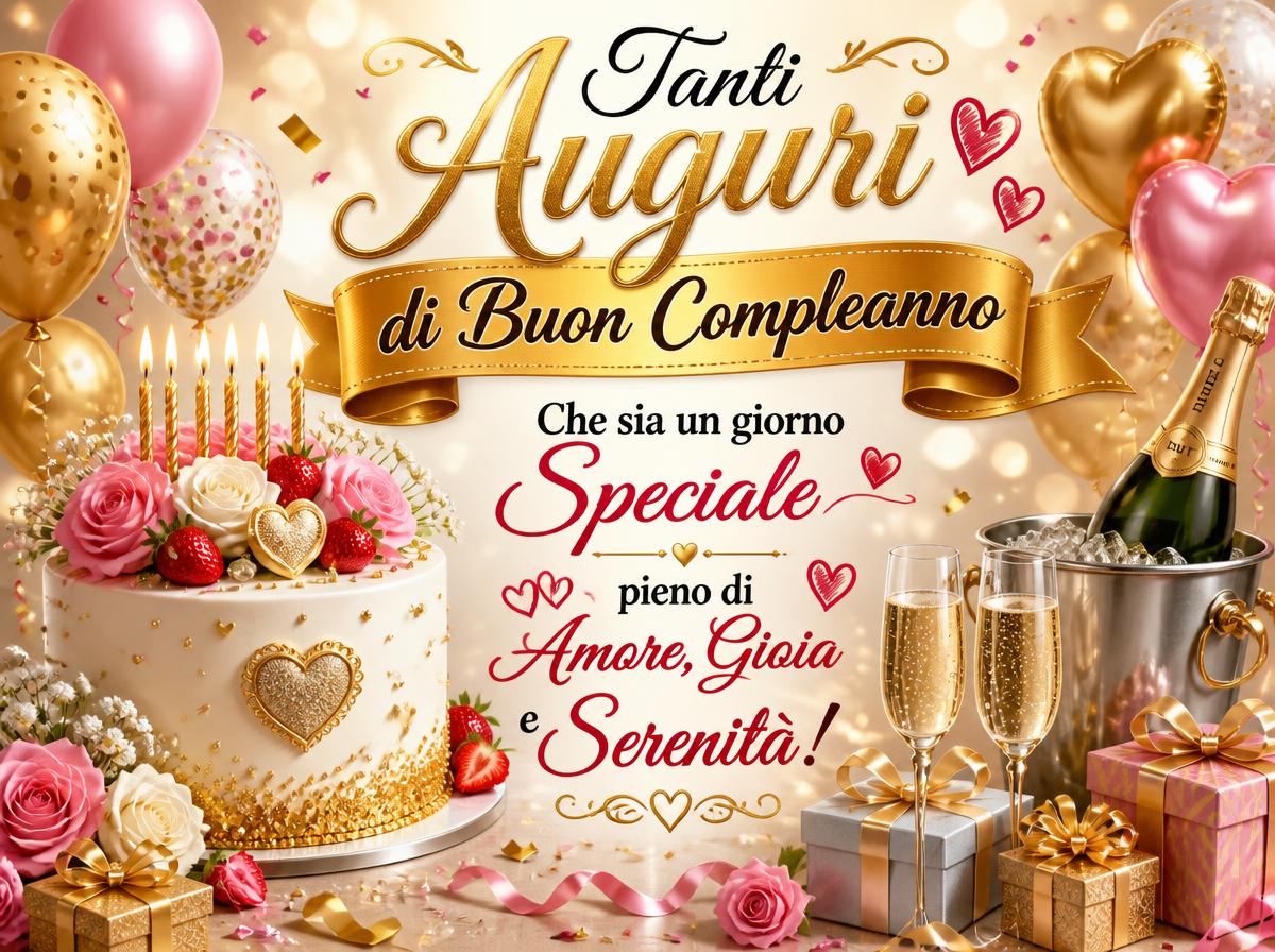 Tanti auguri si buon compleanno