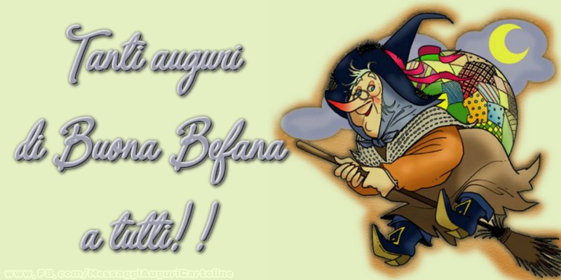 Tanti auguri di Buona Befana a tutti!