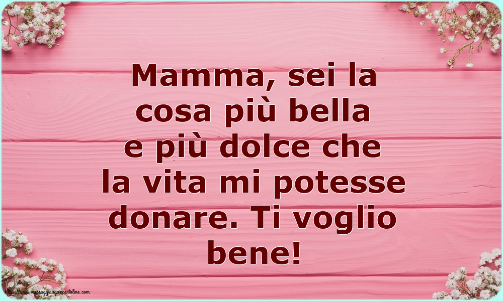 Famiglia Mamma: Ti voglio bene!