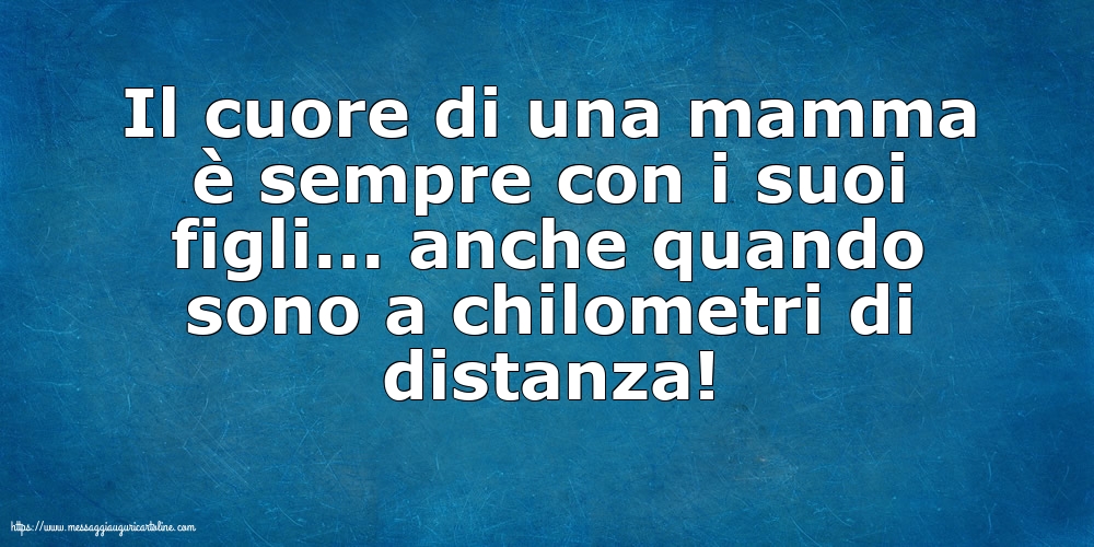 Famiglia Il cuore di una mamma