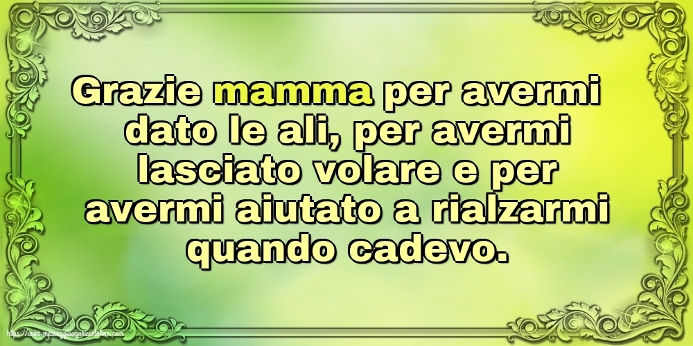 Famiglia Grazie mamma