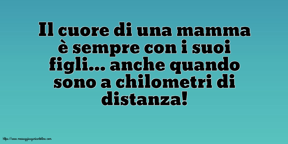 Famiglia Il cuore di una mamma