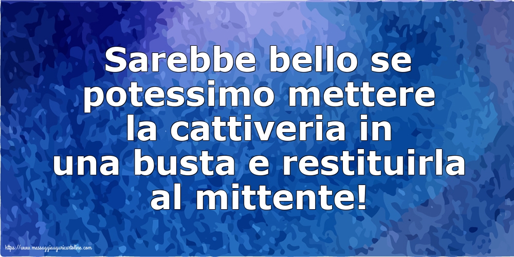 Famiglia Sarebbe bello se potessimo mettere