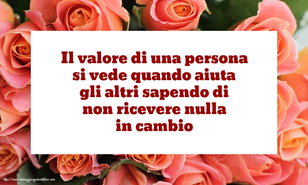 Famiglia Il valore di una persona