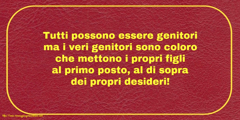 Famiglia Tutti possono essere genitor