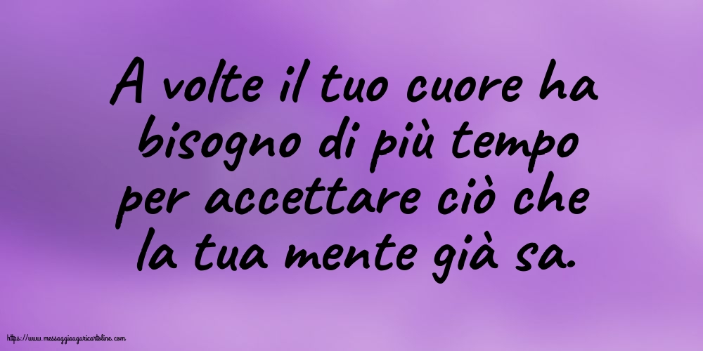 Famiglia A volte il tuo cuore ha bisogno di più tempo