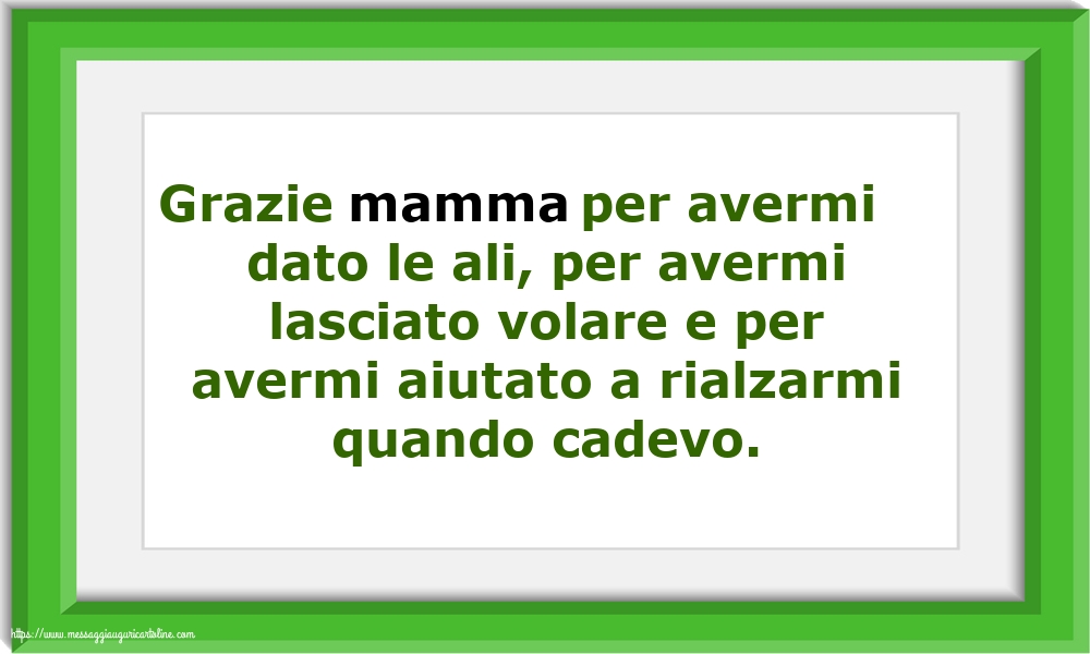 Famiglia Grazie mamma