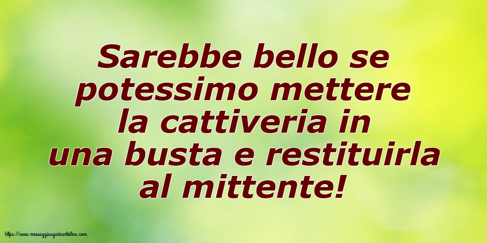 Famiglia Sarebbe bello se potessimo mettere