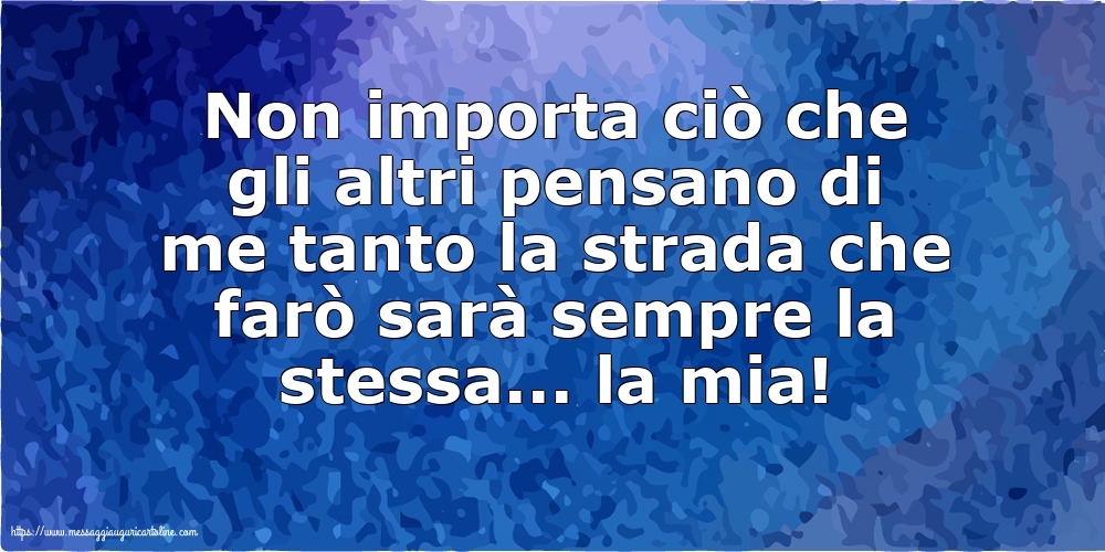 Famiglia Non importa ciò che gli altri pensano...