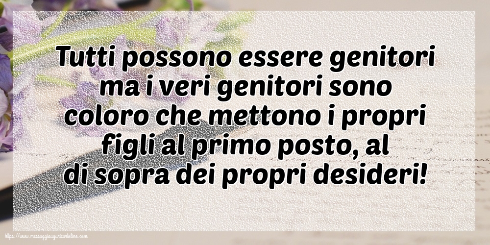 Famiglia Tutti possono essere genitor