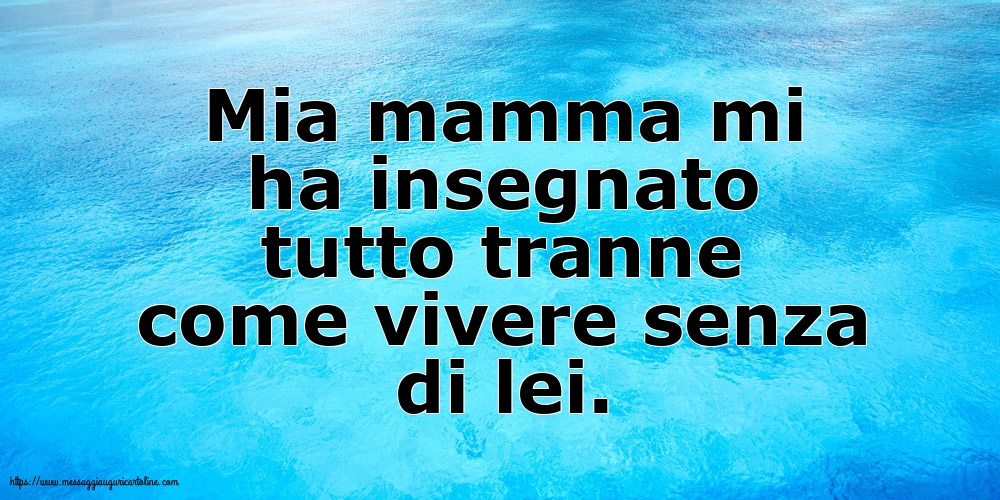 Famiglia Mia mamma