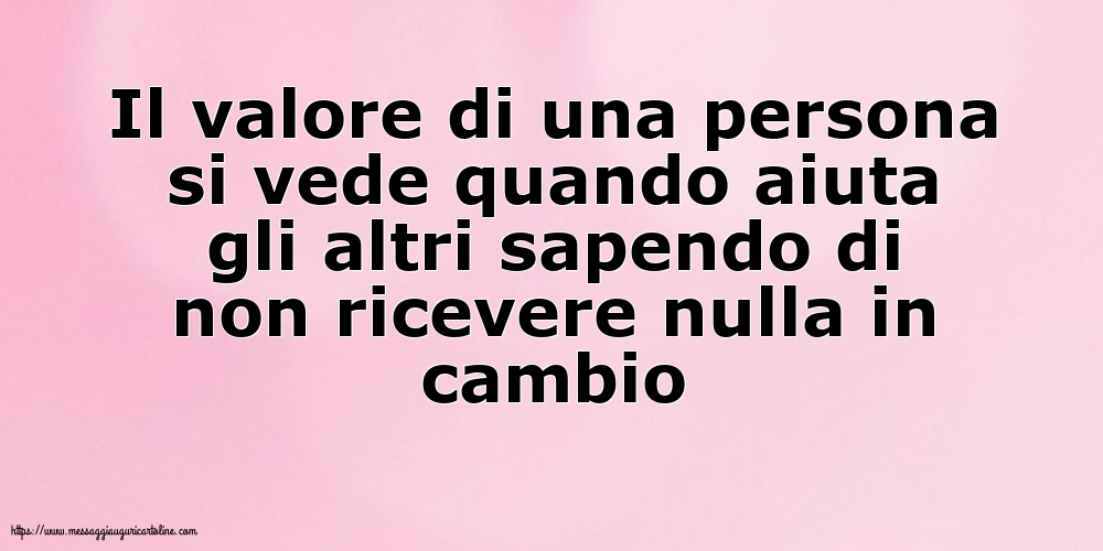 Famiglia Il valore di una persona
