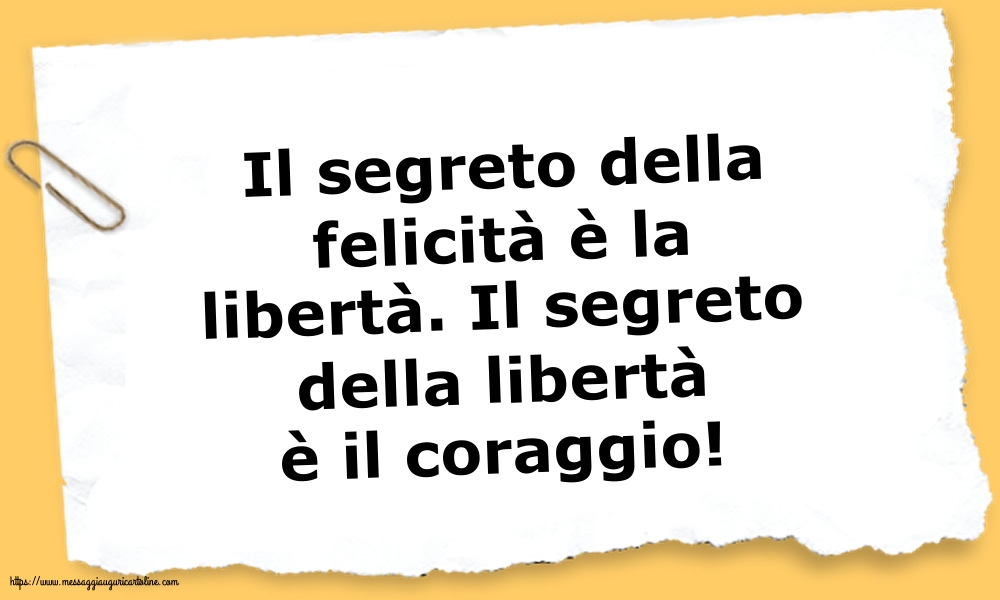 Famiglia Il segreto della felicità è la libertà