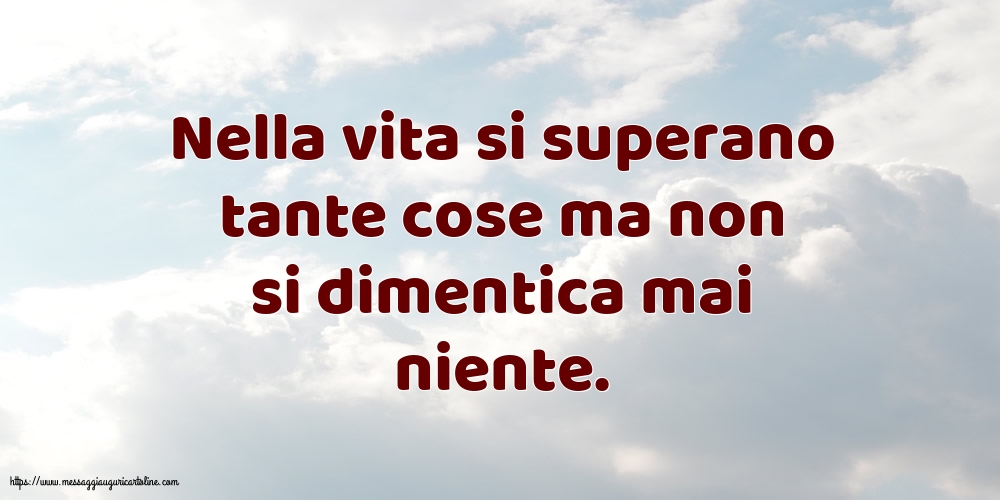 Famiglia Nella vita si superano tante cose...